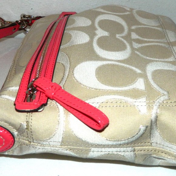 Coach Monogram Shoulder Bag with Crossbody Strap - Picture 5 of 8